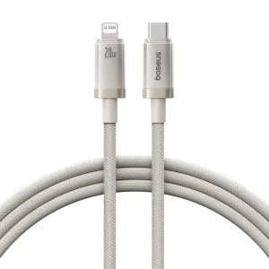 Baseus 1 Meter 20W Titanium Alloy PD Type-C to Lightning Fast Charging Cable
