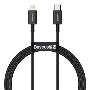 Baseus Superior Series 1M Fast Charging Data Cable Type-C to Lightning PD 20W Black