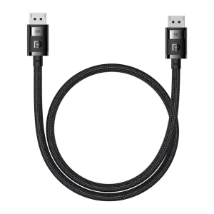 Baseus 1m High Definition Series DP 8K to DP 8K Adapter Cable Cluster Black