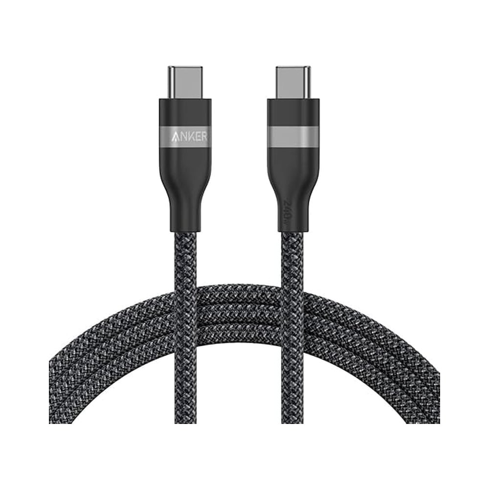 Anker A82E2H12 USB-C to USB-C 6 ft  240W Upcycled Braided Cable